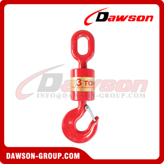 High Quality G80 Forged Hook Universal Vertical Swivel Lift Hook with Latch