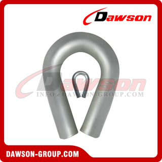 Brazilian NBR Standard Stamped Heavy Duty Steel Wire Rope Thimble - Steel Cable Shoe NBR 11900/1 (SP), DAWSON GROUP LTD. 