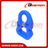 DS1079 G100 Special Coupling Connecting Link, Grade 100 Forged Alloy Steel Chain Connector Chain Link for Lashing