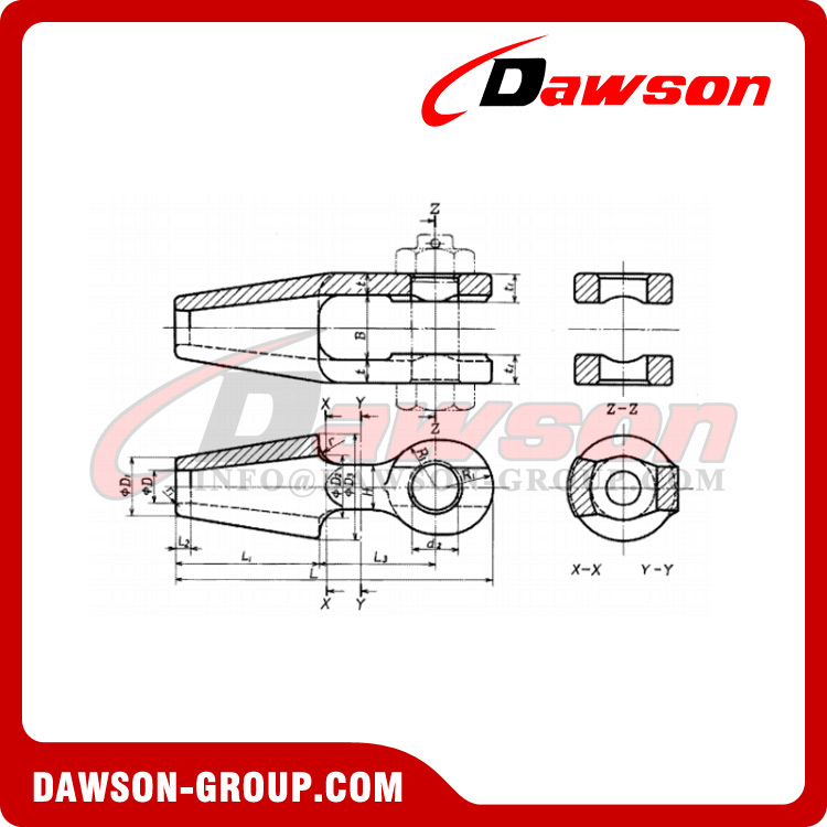 JIS F3432 Open Spelter Socket, Wire Rope Sockets - China Manufacturer ...