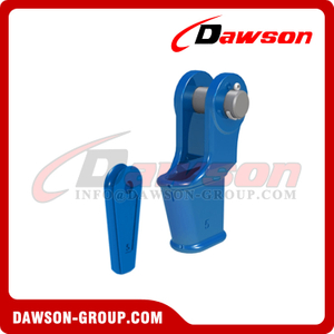 EN 13411-6 Open Wedge Socket, Wire Rope Socket with Split Pin and Safety Bolt