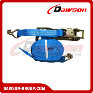 500kg 4mtr MBS Claw Hook Cargo Lorry Ratchet Lashing Tie Down Restraint Straps 