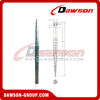 DSb04 N65×1800 Earth Auger N Ground Pile Series
