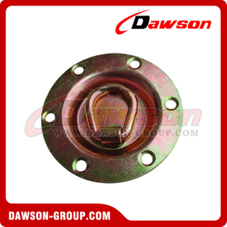 PPE-14S BS 1360kgs/3000lbs Recessed Rotating Rope Ring Bolt-on or Weld-on - Pan Fitting